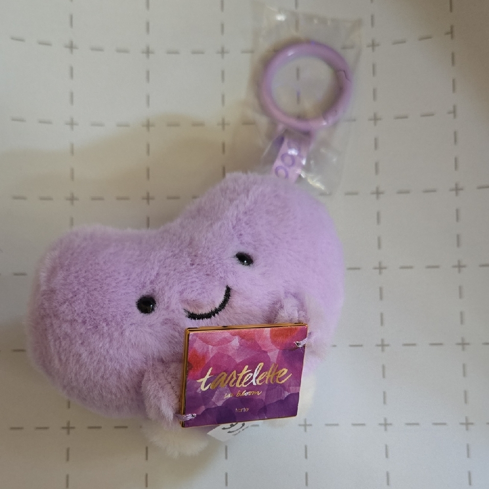 Lavender Plush Keychain